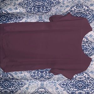 purple/ lavender blouse